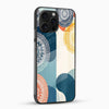 Mandala Aura Glass Mobile Cover – Abstract Indian Art Design - Cover Stall