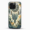 Boho Feather Glass Phone Case - Cover Stall