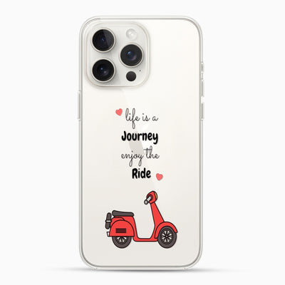 Life Journey Quote Silicon Mobile Case