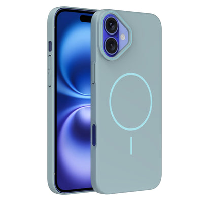 Frost Blue -Minimalist MagSafe Case (Hard Case)