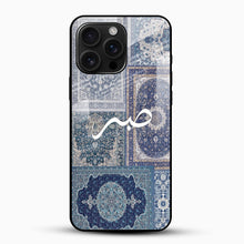 Blue Persian Rug Glass Phone Case