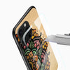 Floral Mandala Art Glass Phone Case - Cover Stall