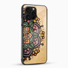 Floral Mandala Art Glass Phone Case - Cover Stall