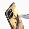 Shivaji Maharaj Warrior Glass Mobile Cover - Cover Stall