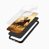 Shivaji Maharaj Warrior Glass Mobile Cover - Cover Stall