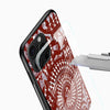 Traditional Warli Art Glass Phone Case - Cover Stall