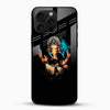 Divine Ganpati Bappa Glass Phone Case - Cover Stall