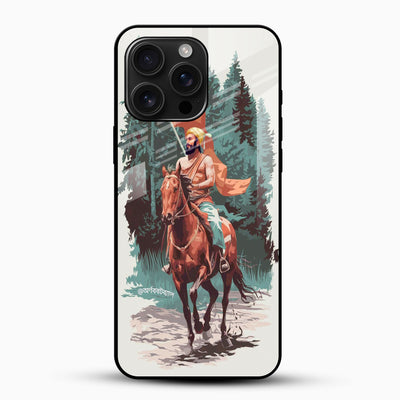 Chhatrapati Shivaji Glass Phone Case