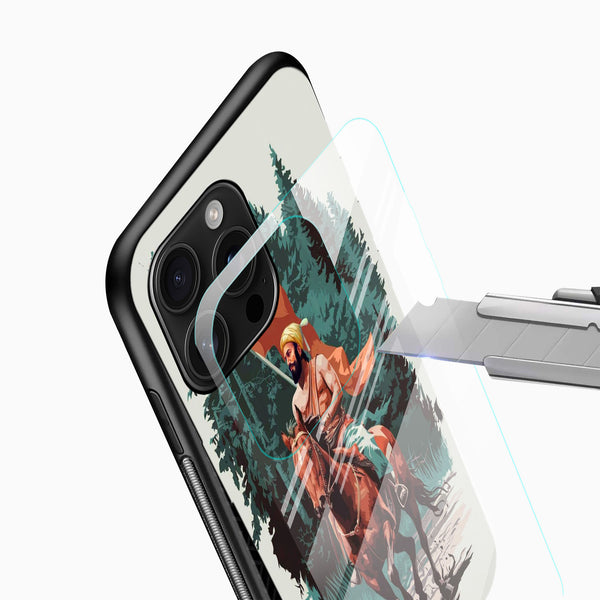 Chhatrapati Shivaji Glass Phone Case - Cover Stall