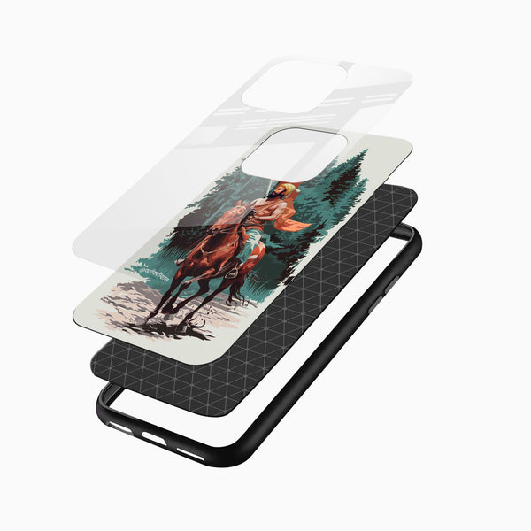 Chhatrapati Shivaji Glass Phone Case - Cover Stall
