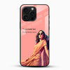 Break the Norms - Empowered Woman Glass Mobile Cover - Cover Stall