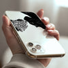 Black & White Panther Silicon Mobile Case - Cover Stall
