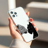 Black & White Panther Silicon Mobile Case - Cover Stall