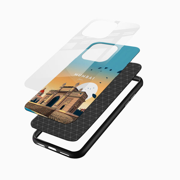 Mumbai Gateway of India Glass Phone Case - Cover Stall