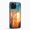 Charminar Sunset View Glass Phone Case - Cover Stall