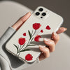 Red Tulip Silicon Mobile Case - Cover Stall