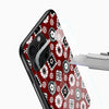Ajrakh Print Red Glass Phone Case - Cover Stall