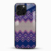 Chevron Knit Pattern Glass Phone Case - Cover Stall