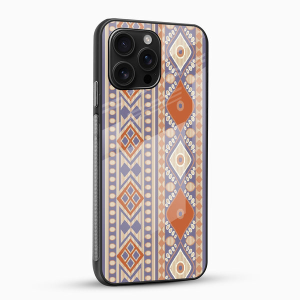 Tribal Art Pattern Glass Phone Case - Cover Stall