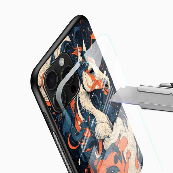 Unicorn Glass Mobile Case - Cover Stall