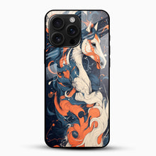 Stallion Glass Mobile Cover – Abstract Horse Art Design