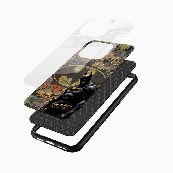 Dark Knight Batman Glass Mobile Case - Cover Stall