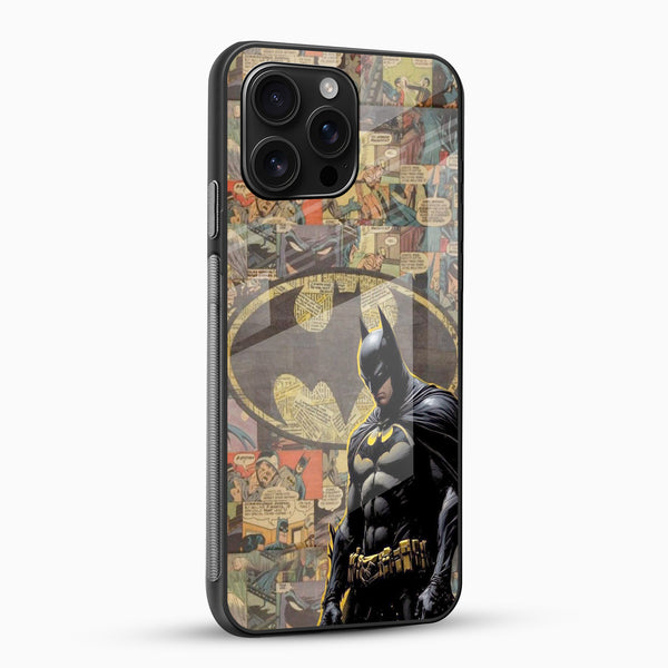 Dark Knight Batman Glass Mobile Case - Cover Stall