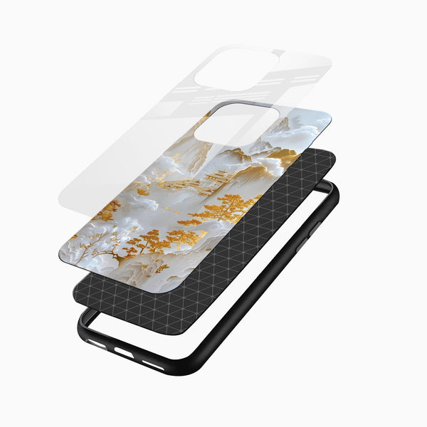 Golden Mountain Glass Mobile Case - Cover Stall