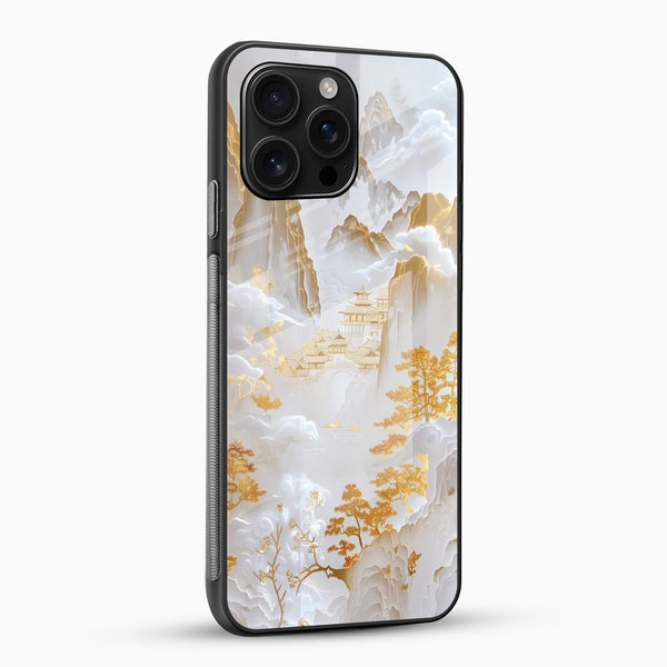Golden Mountain Glass Mobile Case - Cover Stall