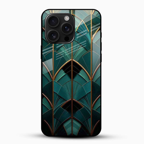 Geo Luxe Glass Mobile Case - Cover Stall