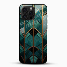 Geo Luxe Glass Mobile Case