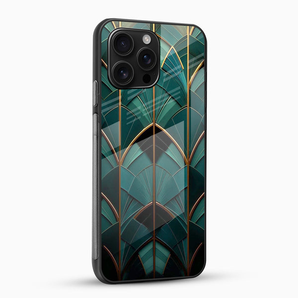 Geo Luxe Glass Mobile Case - Cover Stall
