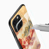 Crimson Golden Glass Mobile Case - Cover Stall