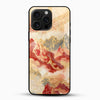 Crimson Golden Glass Mobile Case - Cover Stall