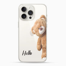 Cute Teddy Silicon Mobile Case