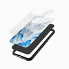 Arctic Blossom floral Glass Phone Case - Cover Stall