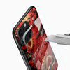 Imperial Red Dragon Mobile Glass Case - Cover Stall