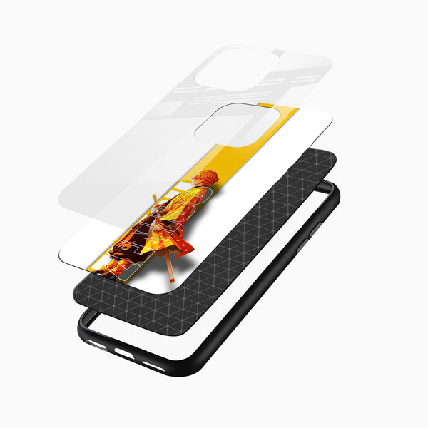 Zenitsu Samurai Glass Phone Case - Cover Stall