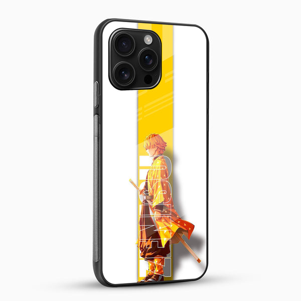 Zenitsu Samurai Glass Phone Case - Cover Stall