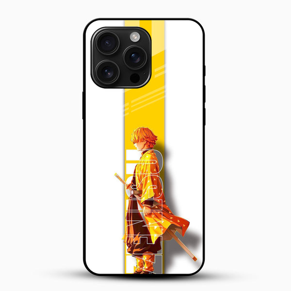 Zenitsu Samurai Glass Phone Case - Cover Stall
