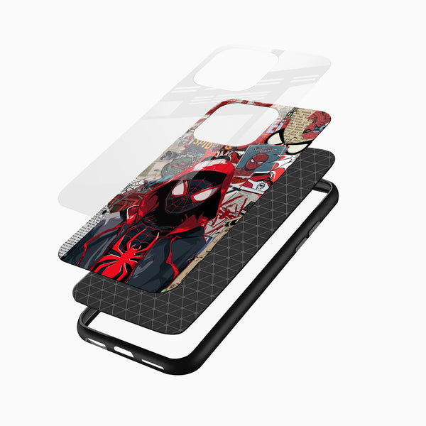 Spider - man Graffiti Glass Phone Case - Cover Stall