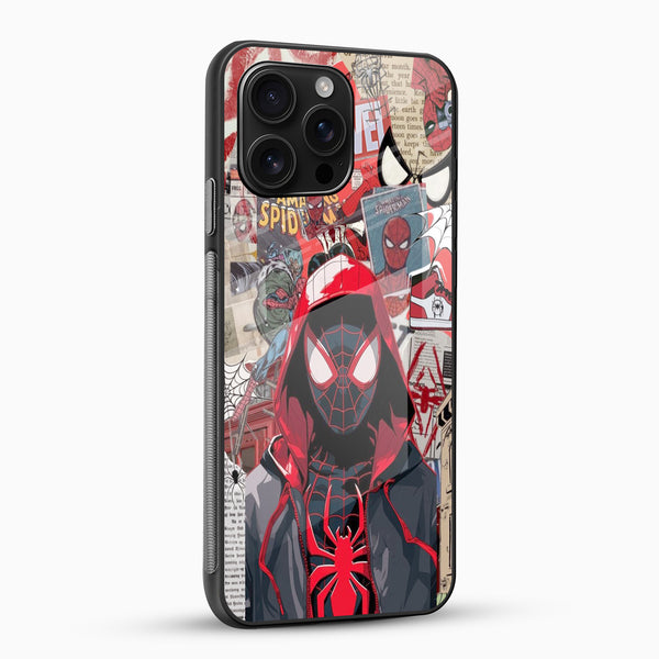 Spider - man Graffiti Glass Phone Case - Cover Stall