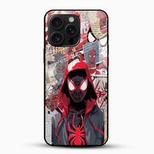 Spider-man Graffiti Glass Phone Case
