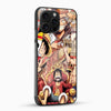 Luffy Pirates Glass Phone Case - Cover Stall