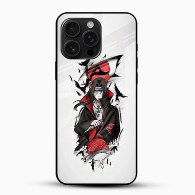 Warrior Anime Glass Phone Case