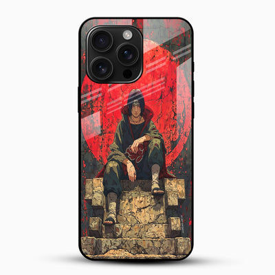 Moon Warrior Anime Glass Phone Case