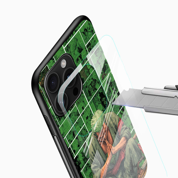 Meditation Anime Glass Mobile Case - Cover Stall