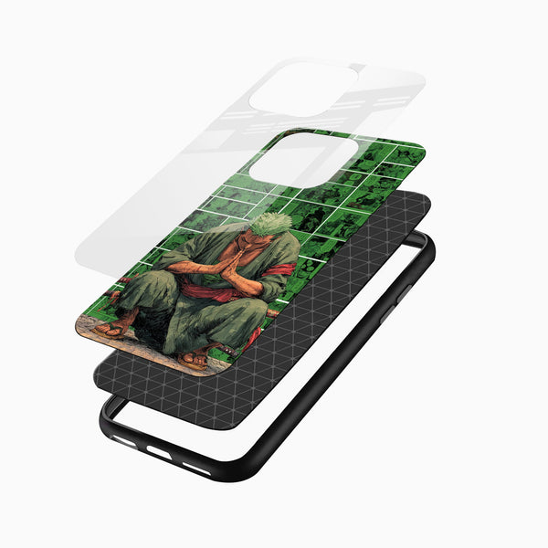 Meditation Anime Glass Mobile Case - Cover Stall