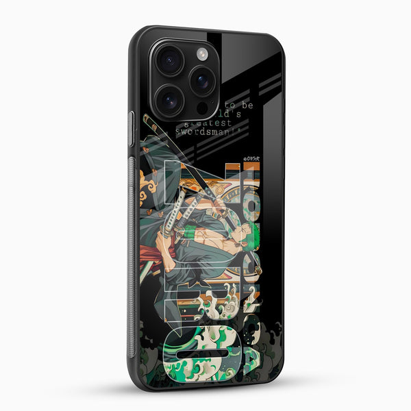 Zoro Anime Glass Phone Case - Cover Stall