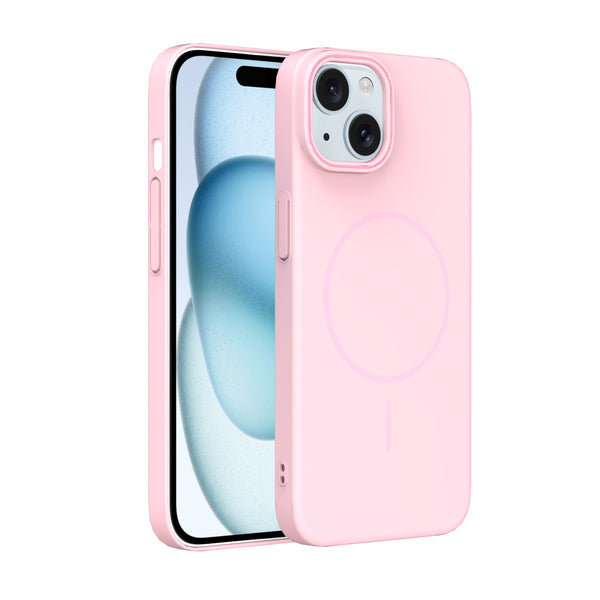 Blush Pink - Minimalist MagSafe Case (Hard Case) - Cover Stall